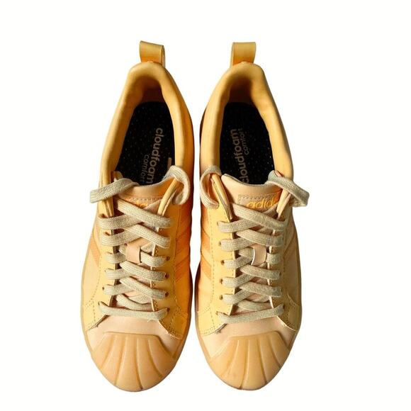 Adidas Streetcheck Sneaker - Women's Size 7 Orange Leather  Casual EUC - Picture 14 of 14